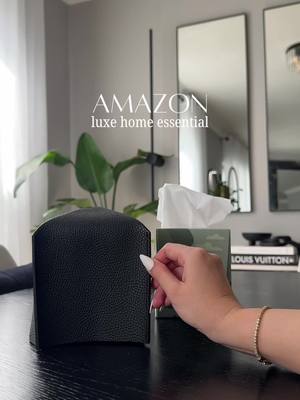 A beautiful faux leather material and it’s under $10! You can find it linked in my bio.  #amazonhomefinds #amazonhome #h