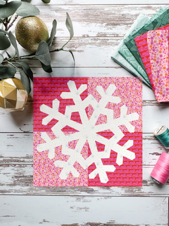 QuiltFlake Free Block Pattern thumbnail