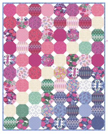 Indie Garden Quilt Free Pattern thumbnail