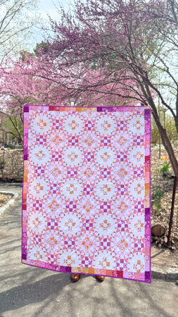 Garden Blocks Quilt Free Pattern thumbnail