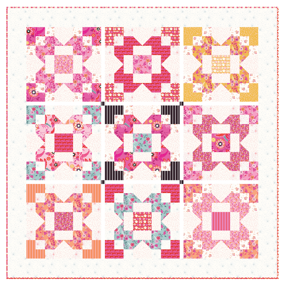 Sew Along  - Flowering Memories Quilt thumbnail