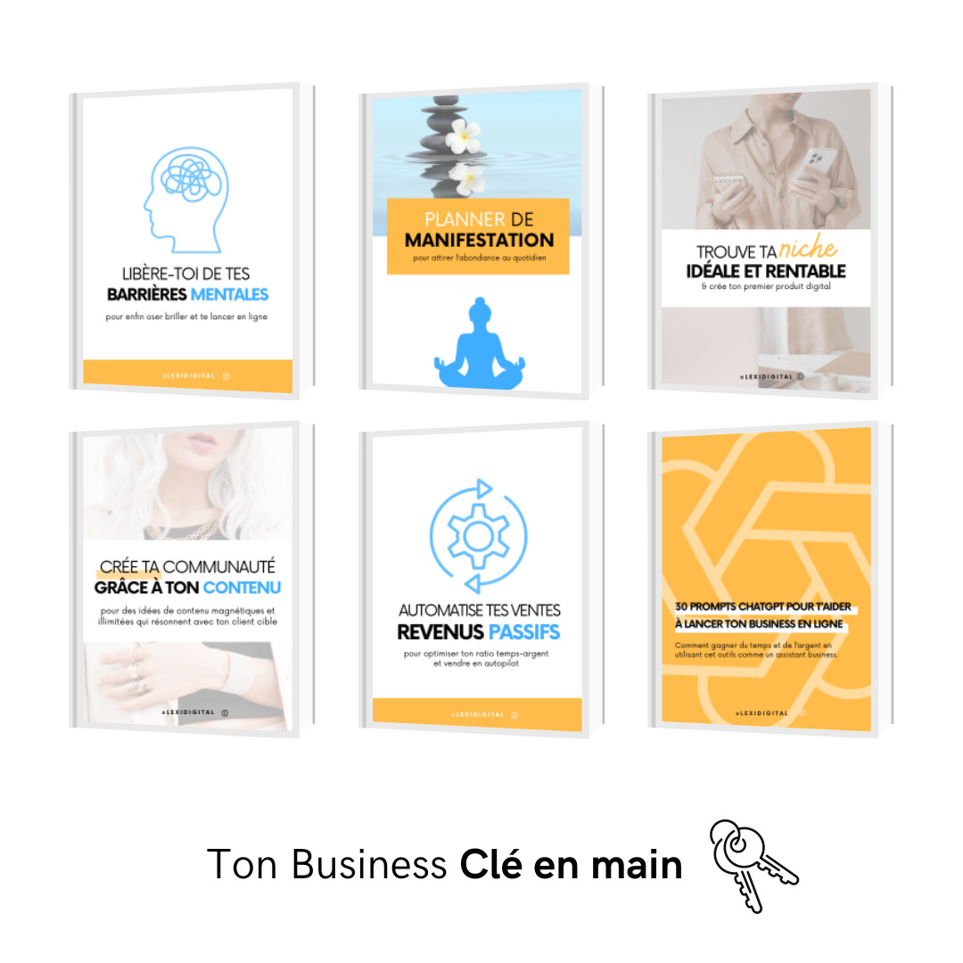 Ma bibliothèque d'ebook  - Pour lancer ton business en ligne thumbnail
