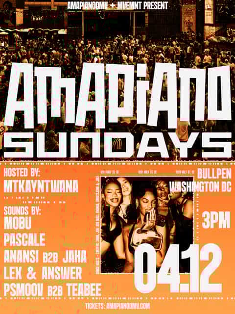 APRIL 12: Amapiano Sunday @Bullpen thumbnail