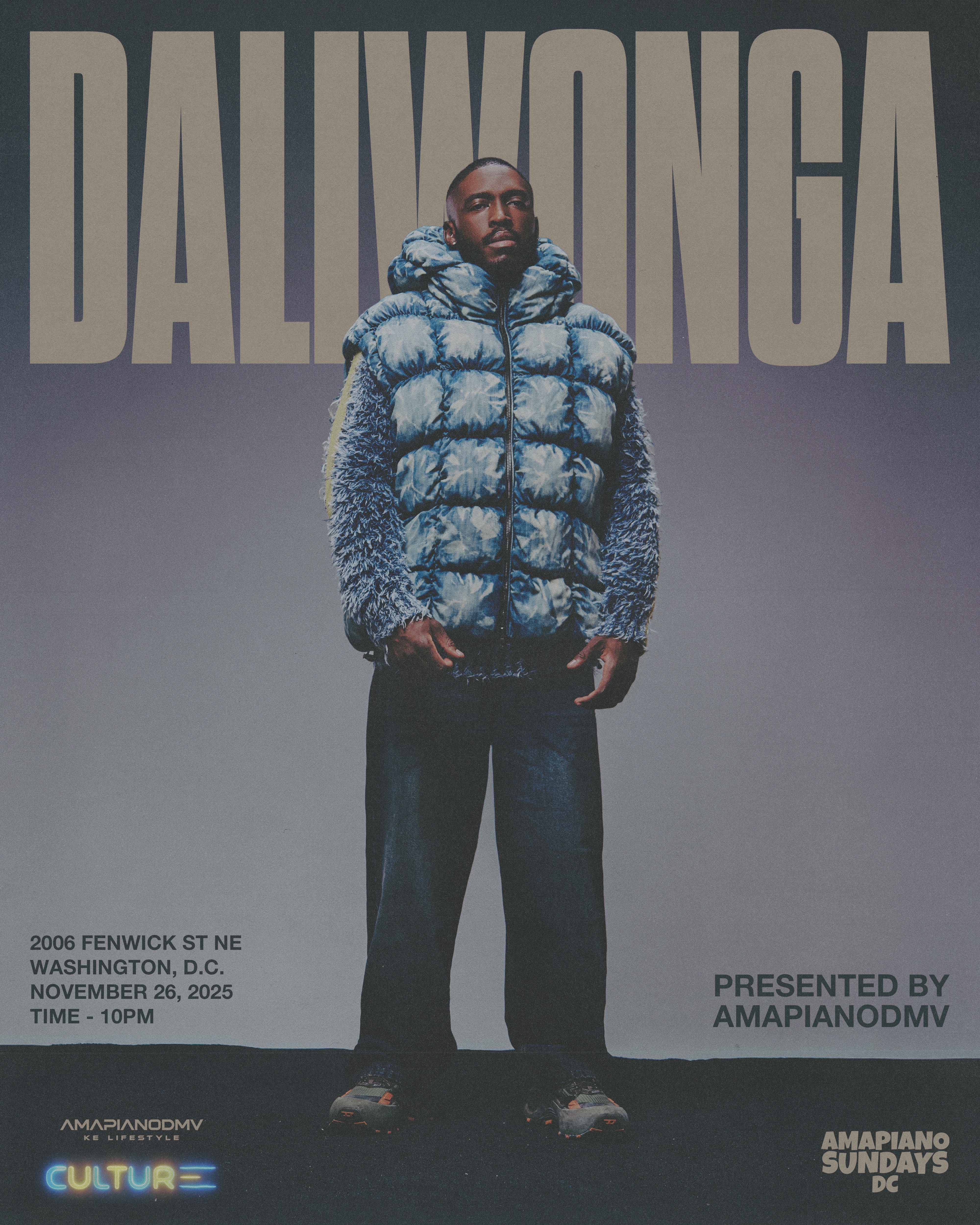#dc Nov 26 : Thanksgiving Eve with Daliwonga 🇿🇦 thumbnail