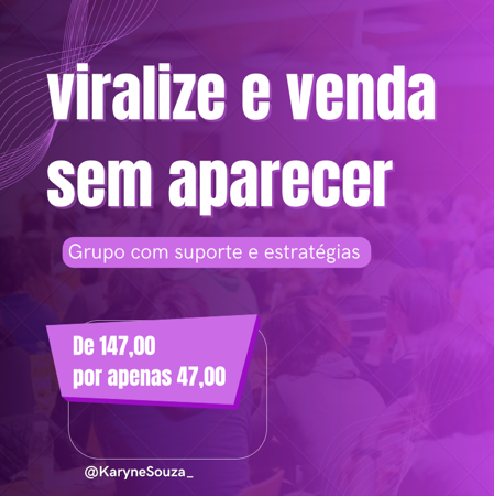 Grupo de  estratégias  TikTok - Viralize e venda sem aparecer  thumbnail