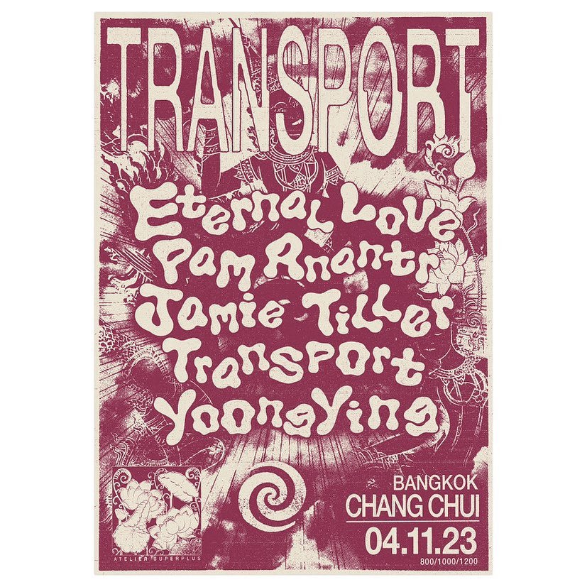 Big spectrum this Saturday with @transportmusicbkk 🔊❤️‍🔥 along with transport boys @_yoongying @eternallovechannel . It’