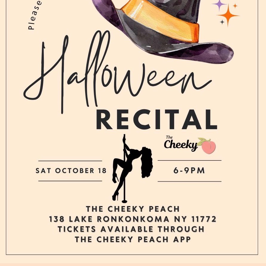 Halloween Recital Cheeky Ronkonkoma 10/18 @6pm thumbnail