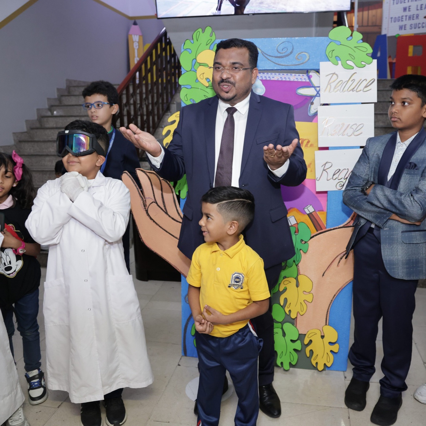 Chief Guest at Brilliant Indian International School's Science Exhibition Inauguration thumbnail