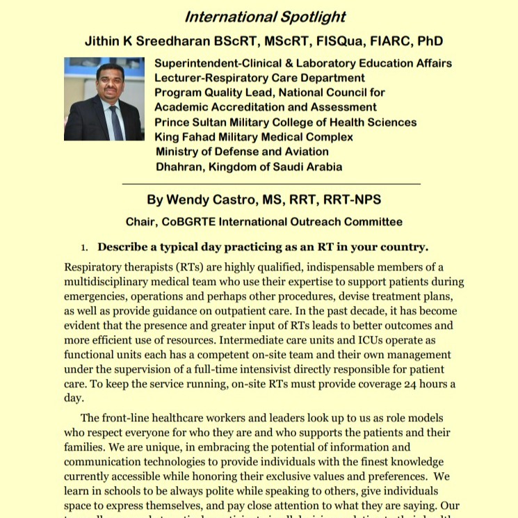 International Spotlight - Coalition Chronicle thumbnail