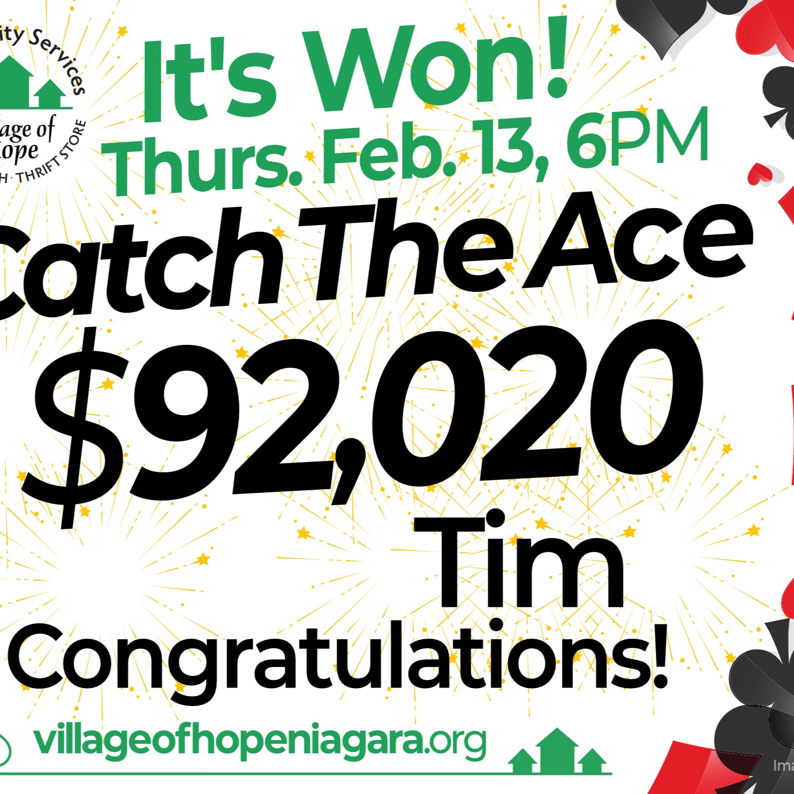 ACE Revealed 13 FEB Grand Prize Won $92,020 Congratulations Tim! thumbnail