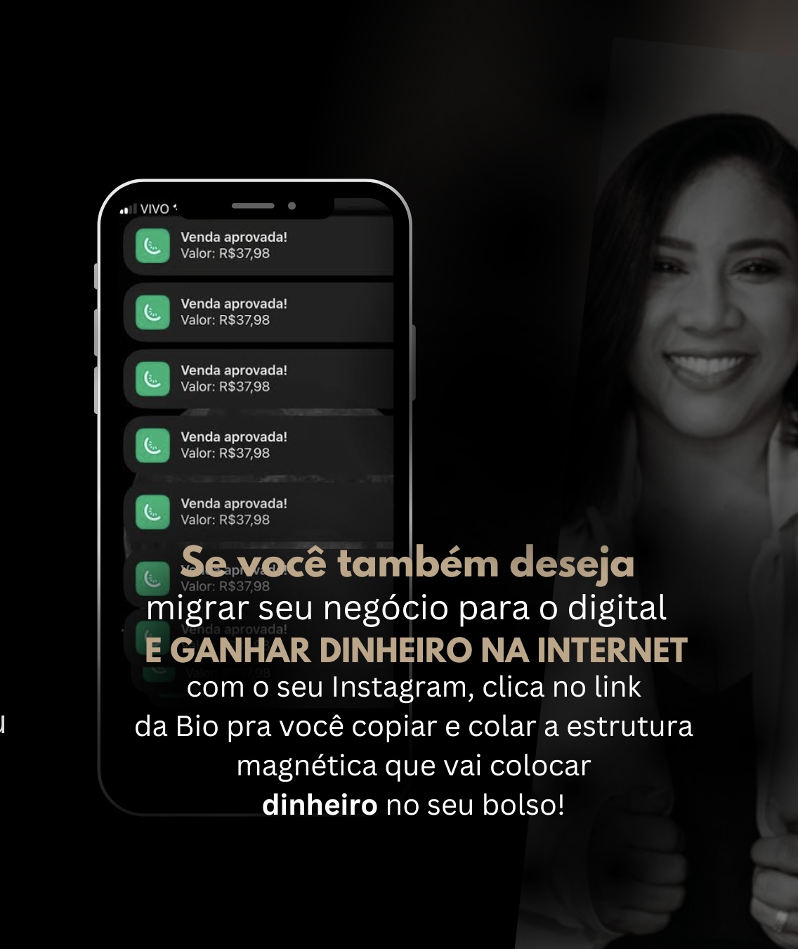 Início no digital thumbnail