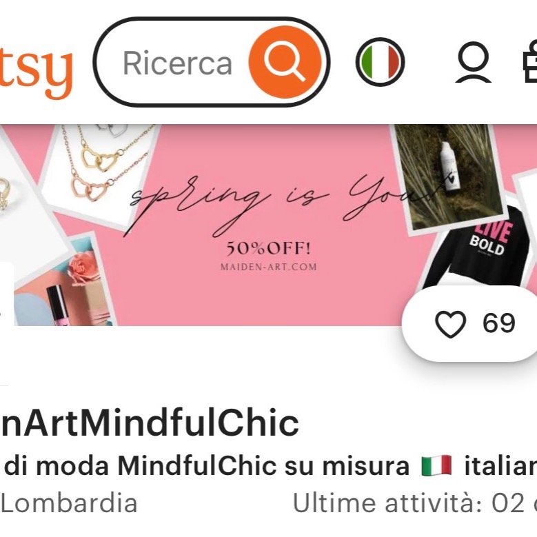 Maiden-Art handmade jewelry on Etsy thumbnail