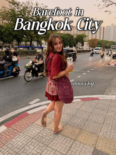 Barefoot in the City (mini vlog) thumbnail