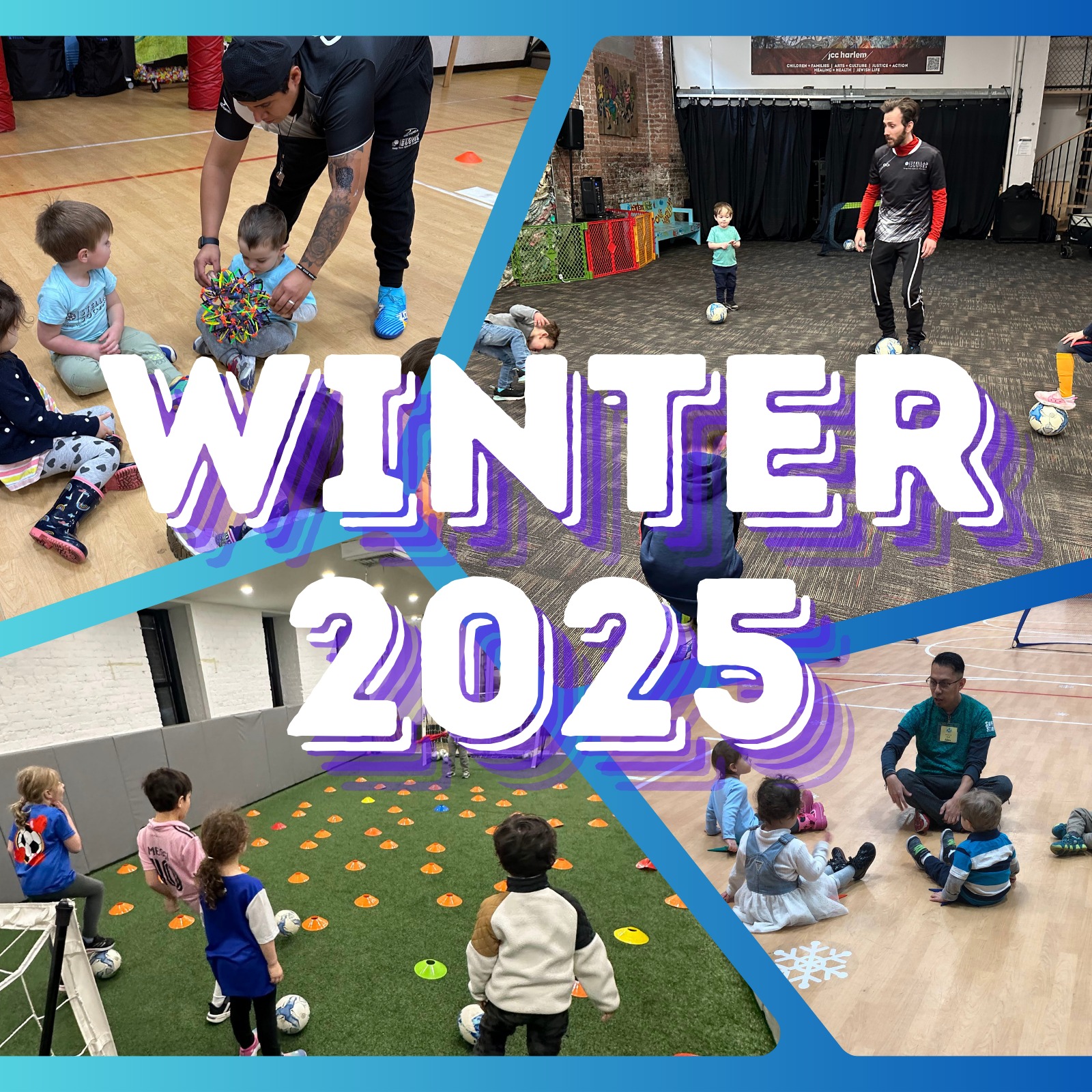 Winter Soccer - JCC Harlem & Crossbar - Weekends - 2.5 - 8 Year Olds (Indoors) thumbnail