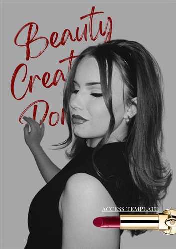 Beauty Creator | Portfolio Template | Innasya thumbnail