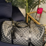 Duffel bag plaid  thumbnail