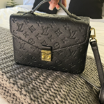 Black LV messager purse  thumbnail