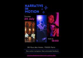 RSVP to Narrative In Motion: A Mock Incubator Session thumbnail