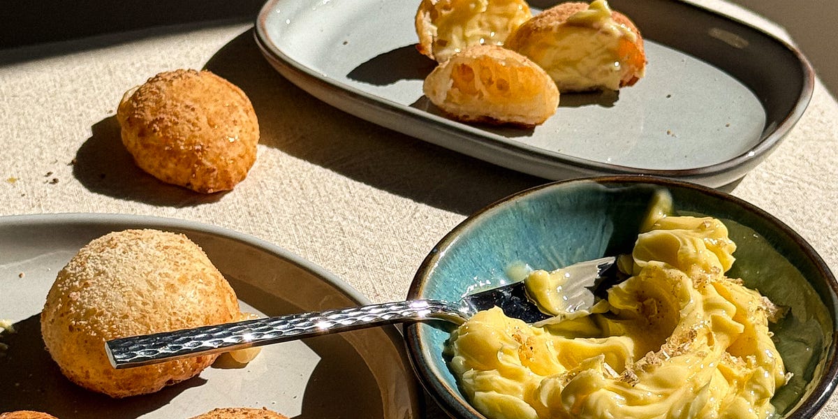 Little cheese puffs, big summer energy!  thumbnail