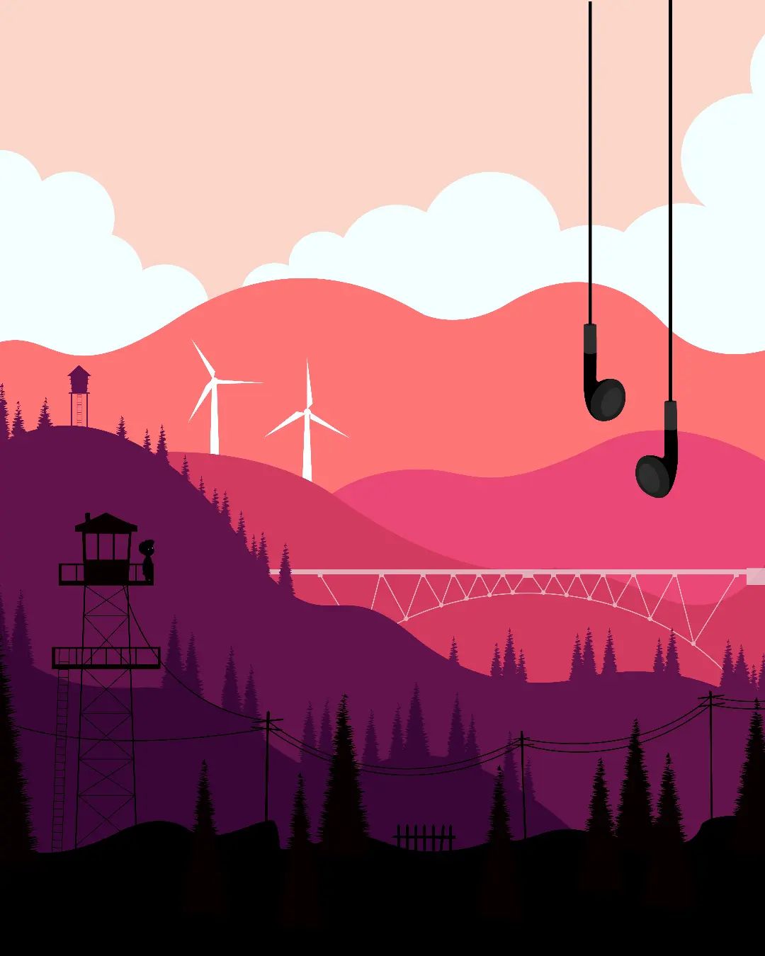 The midnight sunset...

I just feel like I've been stuck here my whole life
There must be something else out there, wait