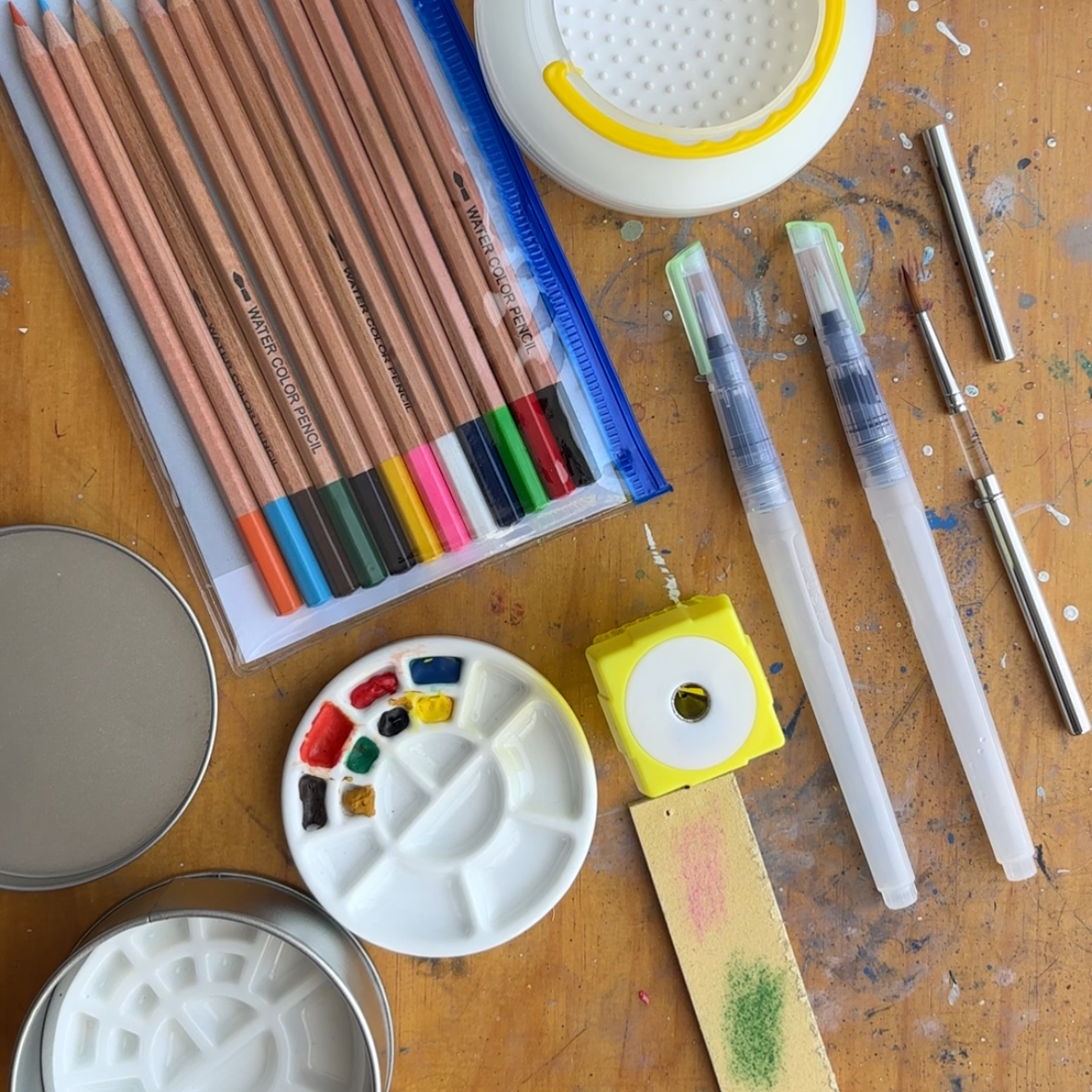 Plein Air Watercolor Accessories Bundle thumbnail