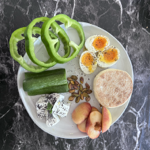 10 Minutes Healthy Breakfast Recipe With Jammy Eggs and Cheese thumbnail
