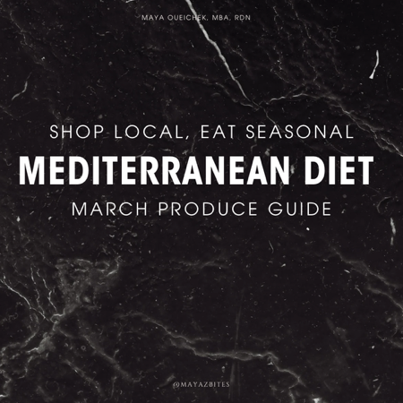 Mediterranean Diet March Produce Guide thumbnail