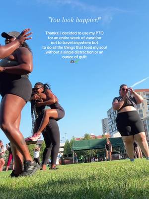 This is your sign to use your #pto, friend 🫶🏾🌱 #staycation #columbusohio #biblestudy #exercise #explore #feedyoursoul  