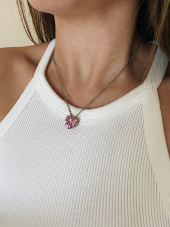 Colar Pink Heart thumbnail