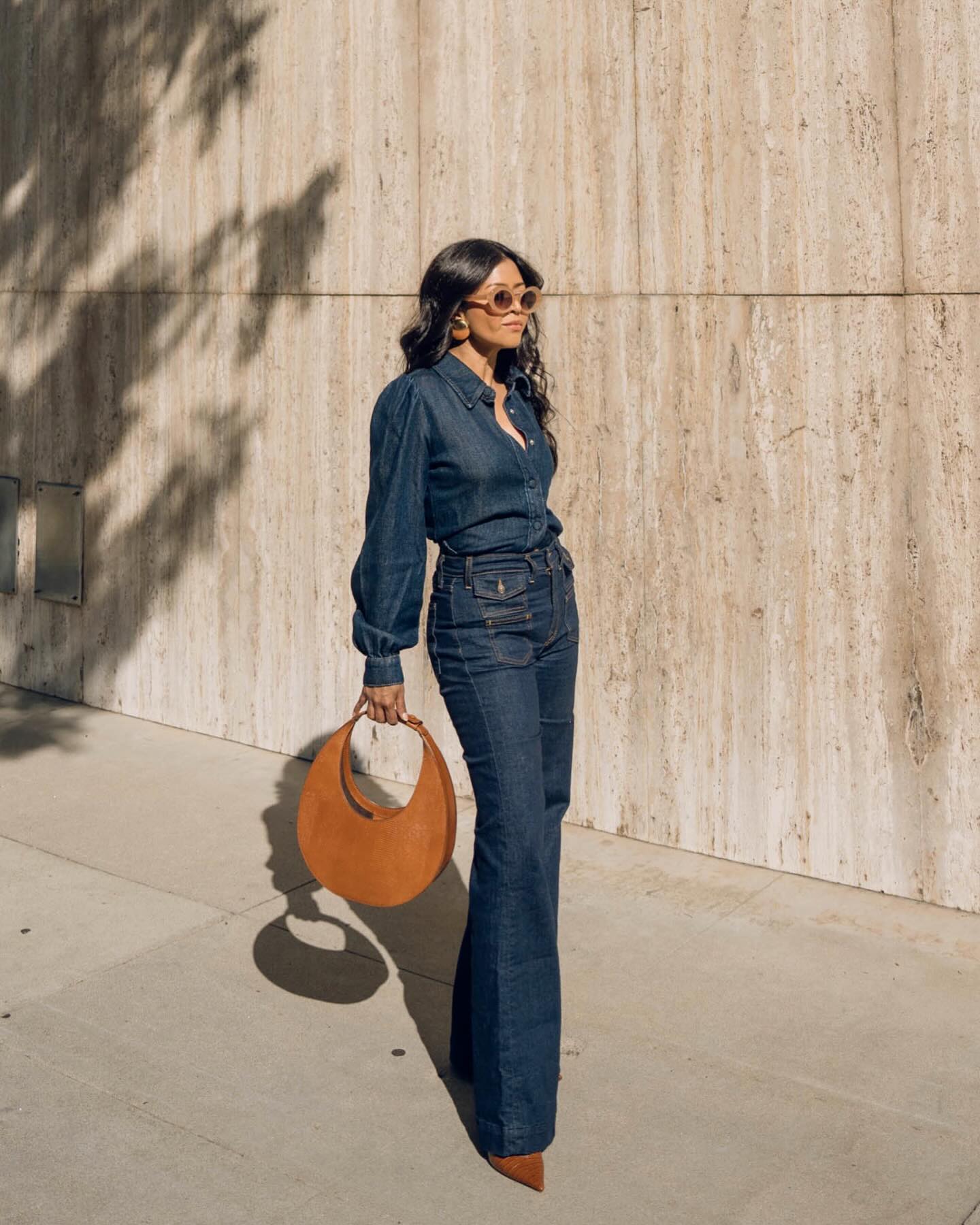 Denim on denim will always be a vibe