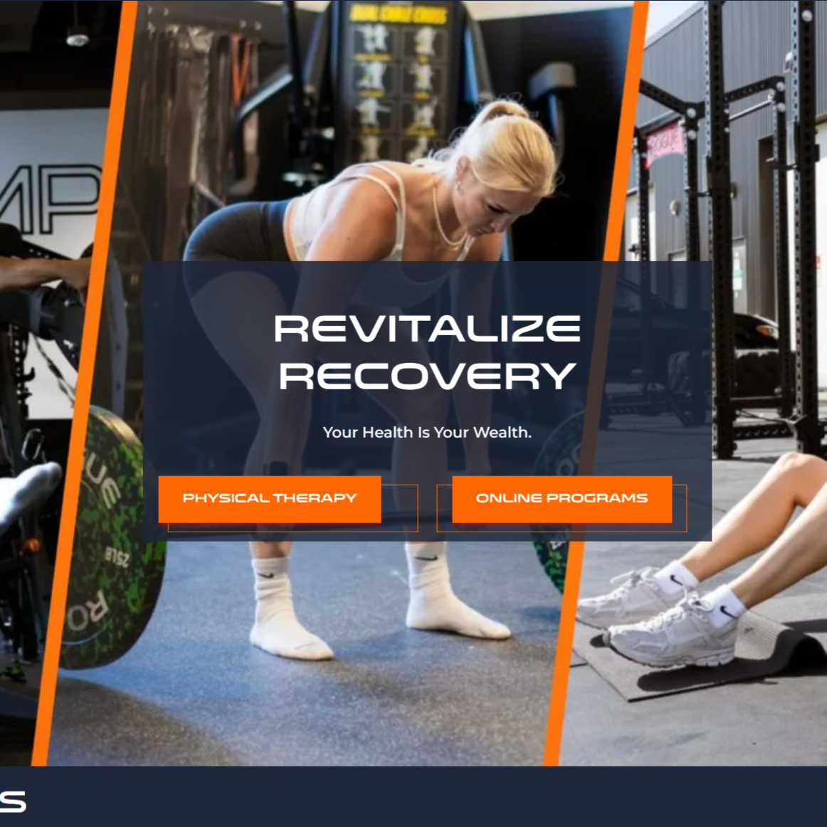 Revitalize Recovery Website thumbnail