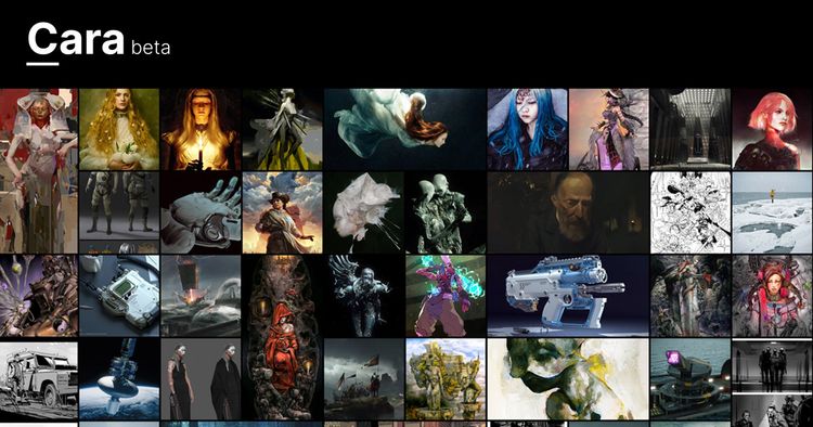 Cara | Artist Social & Portfolio Platform thumbnail