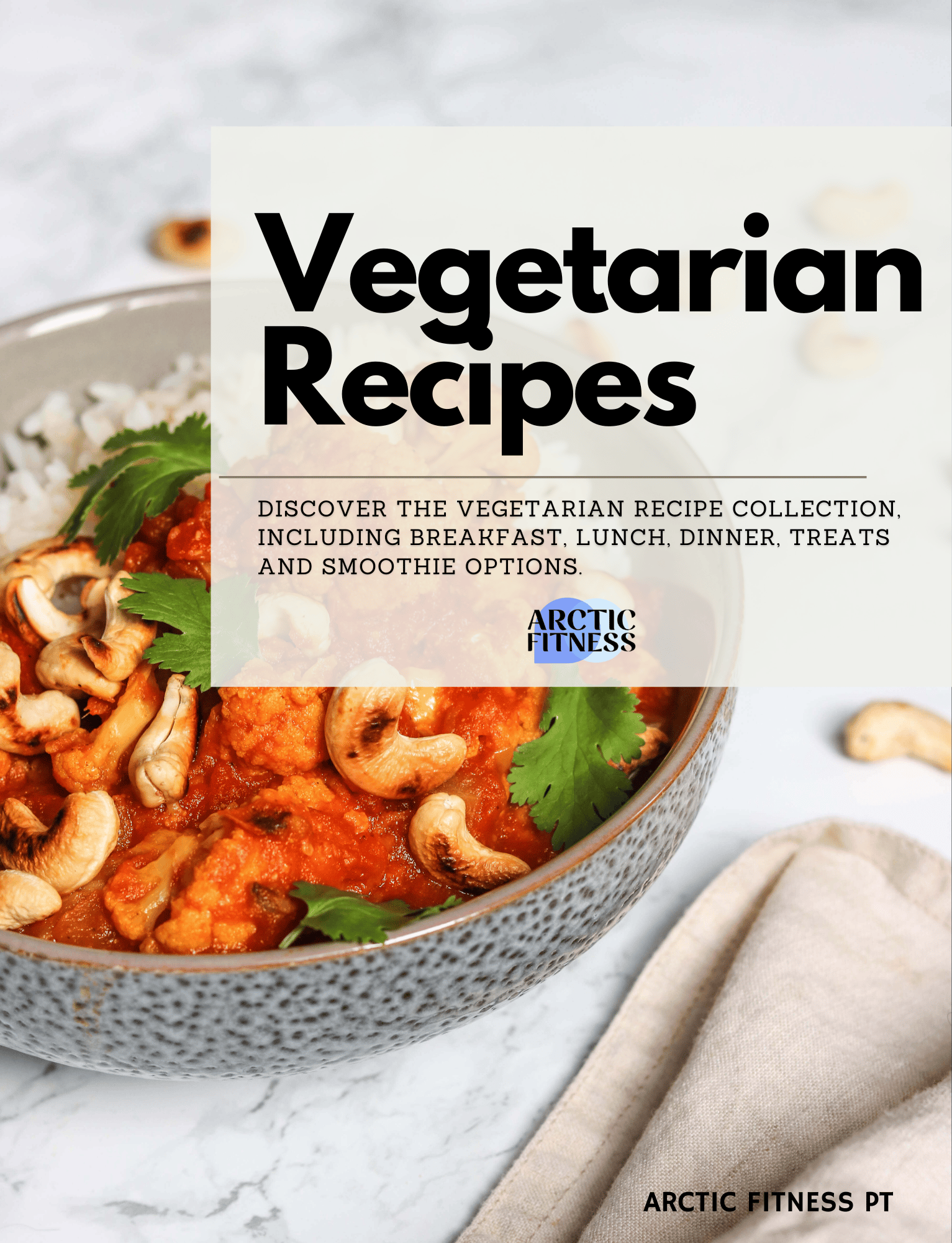 Vegetarian recipe book thumbnail