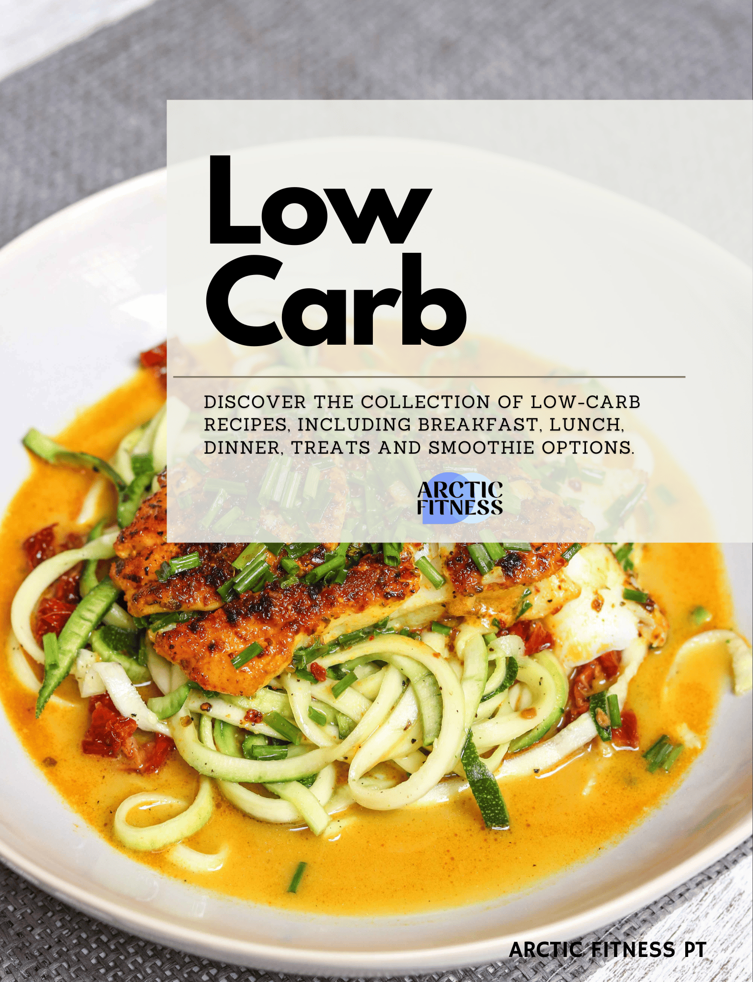 Low Carb recipe book thumbnail