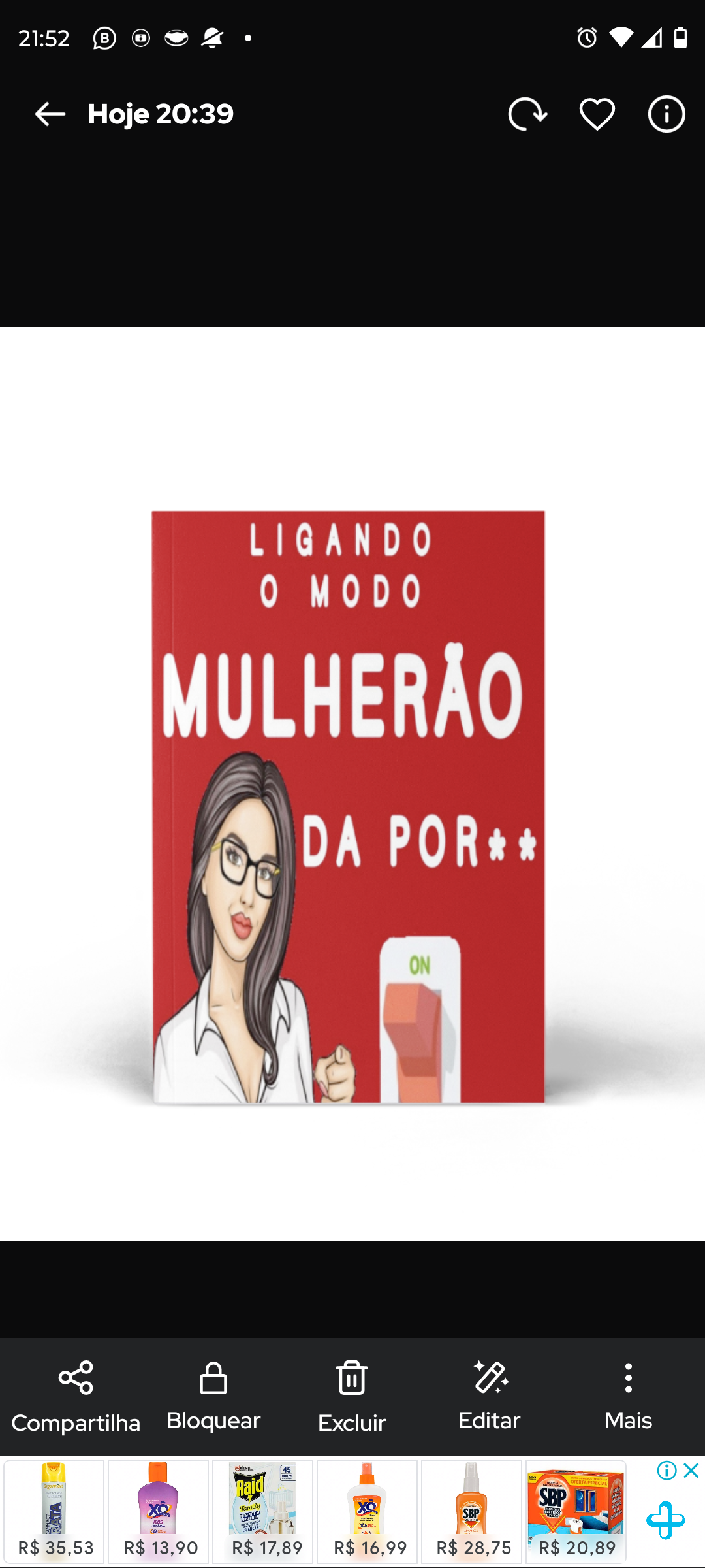 Livro Digital - Ligando o Modo Mulherão da Porr@ thumbnail