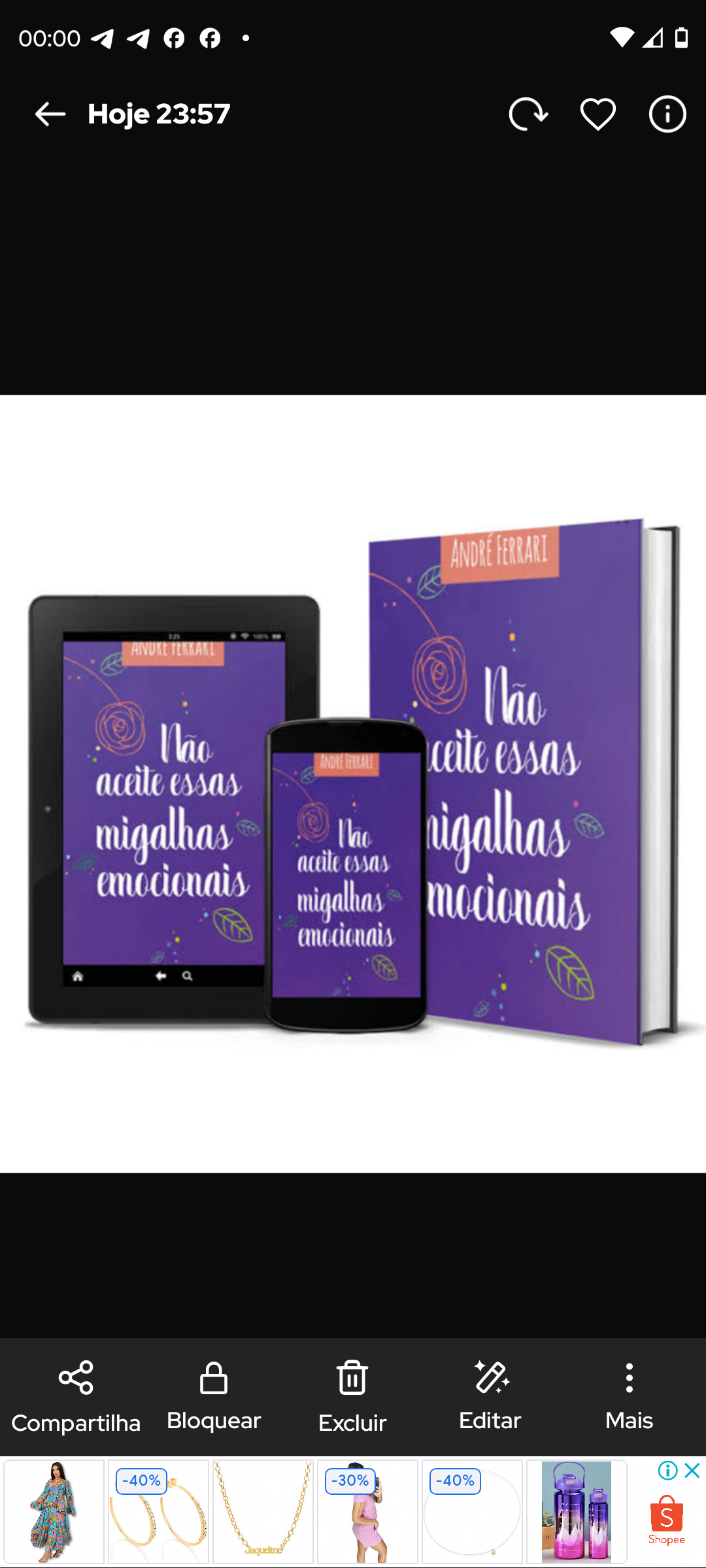 Livro Digital - Não Aceite Essas Migalhas Emocionais  thumbnail