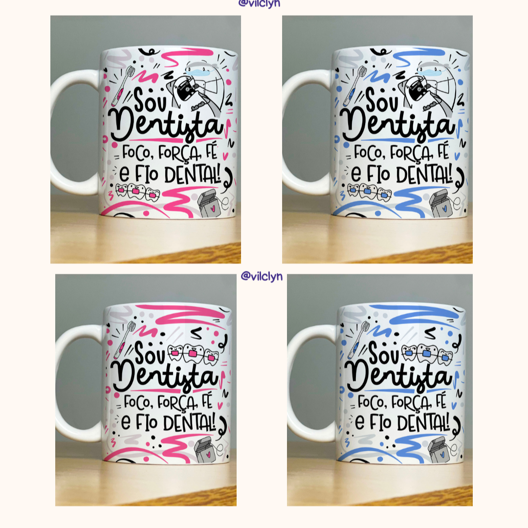 Canecas - Odontologia - Dentista thumbnail