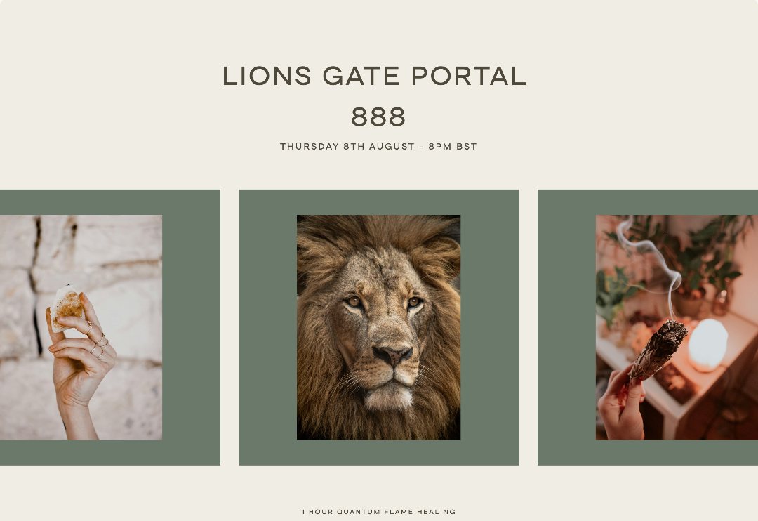RECORDING - Lion's Gate 888 Abundance Portal - £8.88 thumbnail