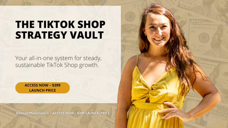 $47 | TikTok Shop Strategy Vault  thumbnail
