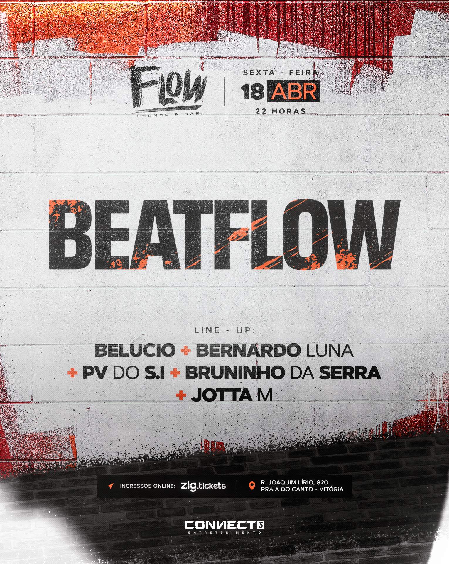 Compre ingressos para o BEATFLOW - FLOW LOUNGE BAR em Vitória no dia 18 de abril de 2025. thumbnail