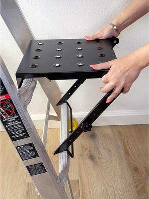 🔗In Bio! Ladder Accessory 🪜🖤 #amazonhome #tool #founditonamazon #ladderaccessories #homeproject 