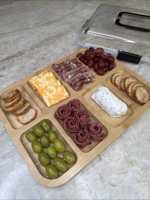 🔗In Bio! portable Charcuterie Tray 🍫🍪🤎 #amazonhome #hostingideas #charcuterie #amazonmusthave #hostinginspo 