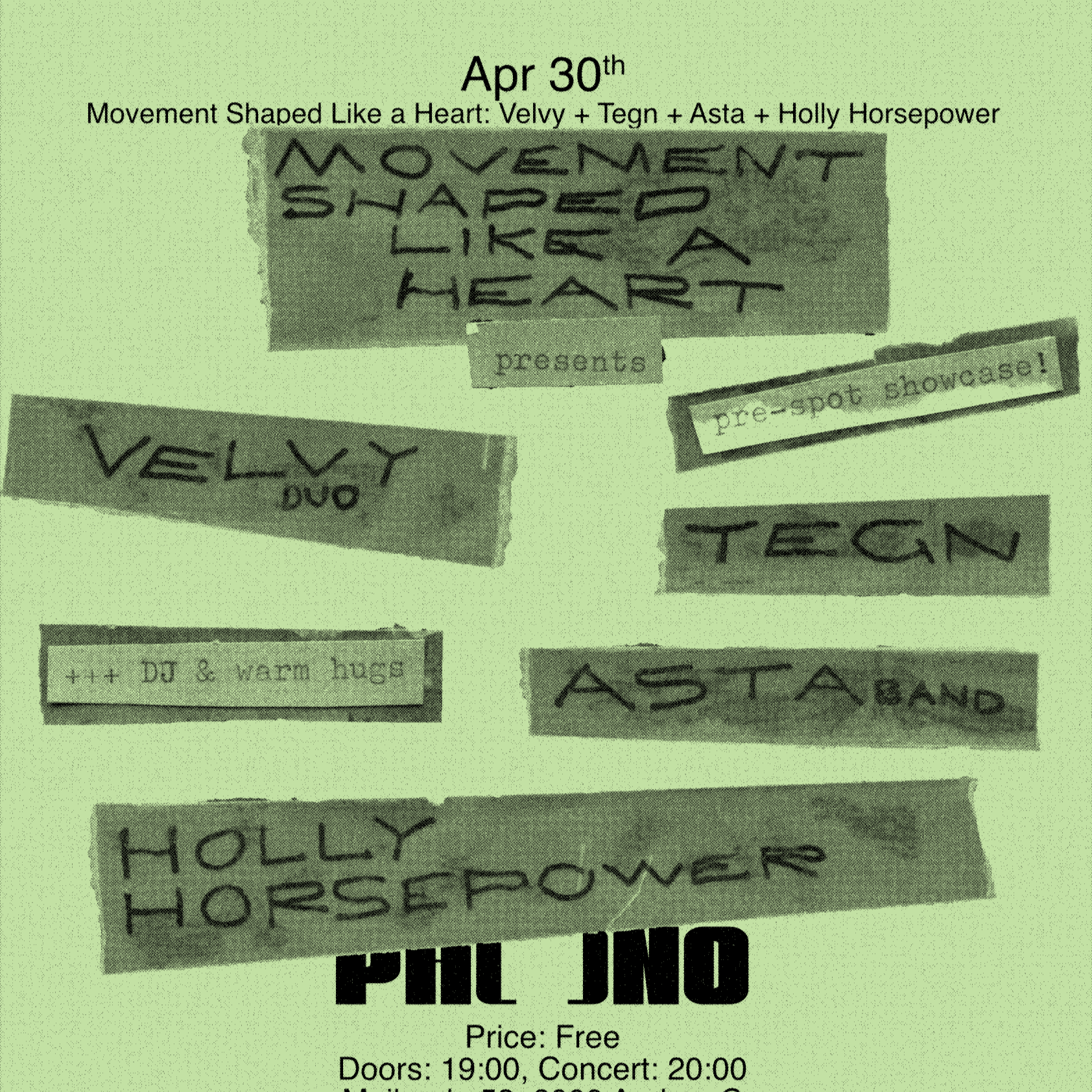 30/04/26: Movement Shaped Like a Heart - Spot Pre-party thumbnail