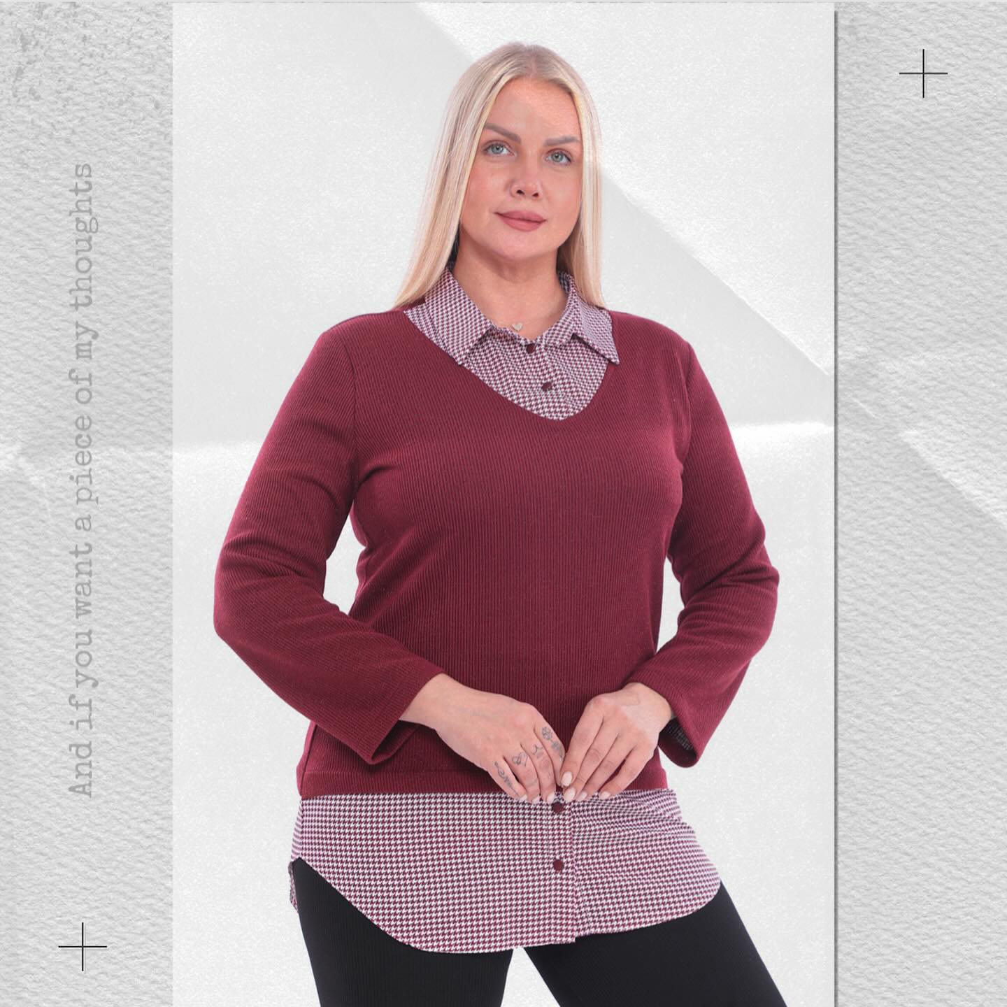 23/24'WS...
big size #winter #fashion #women