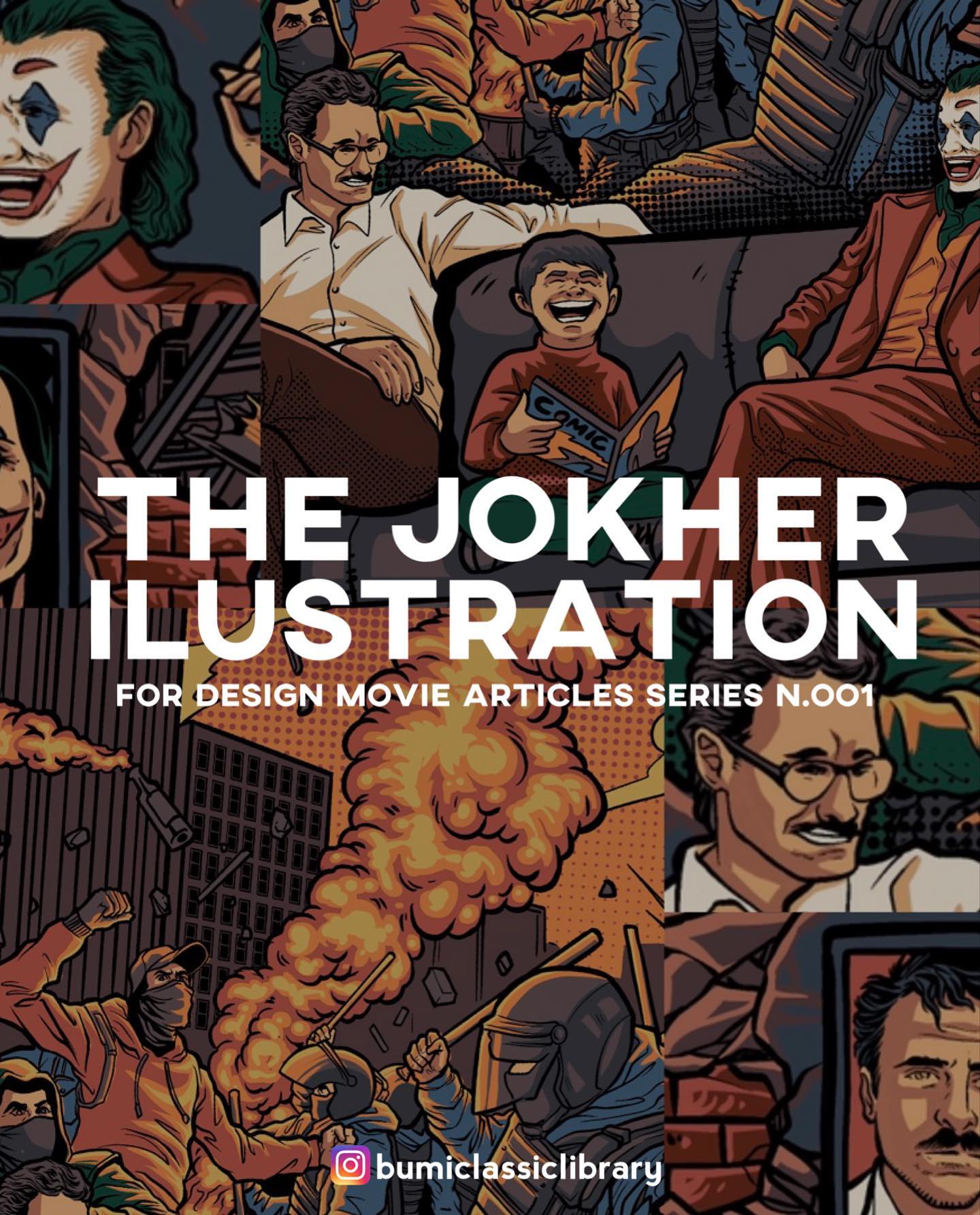 Dengan bangga, kami persembahkan :

THE JOKHER ILUSTRATION.
this is for design movie articles series N.001

Bersiaplah u