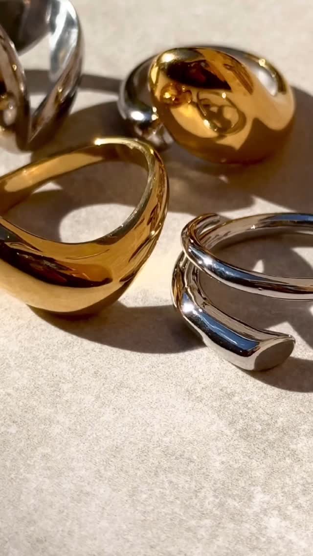 N E W rings 💥stack accordingly 
.
.
.
.
#ringstack #rings