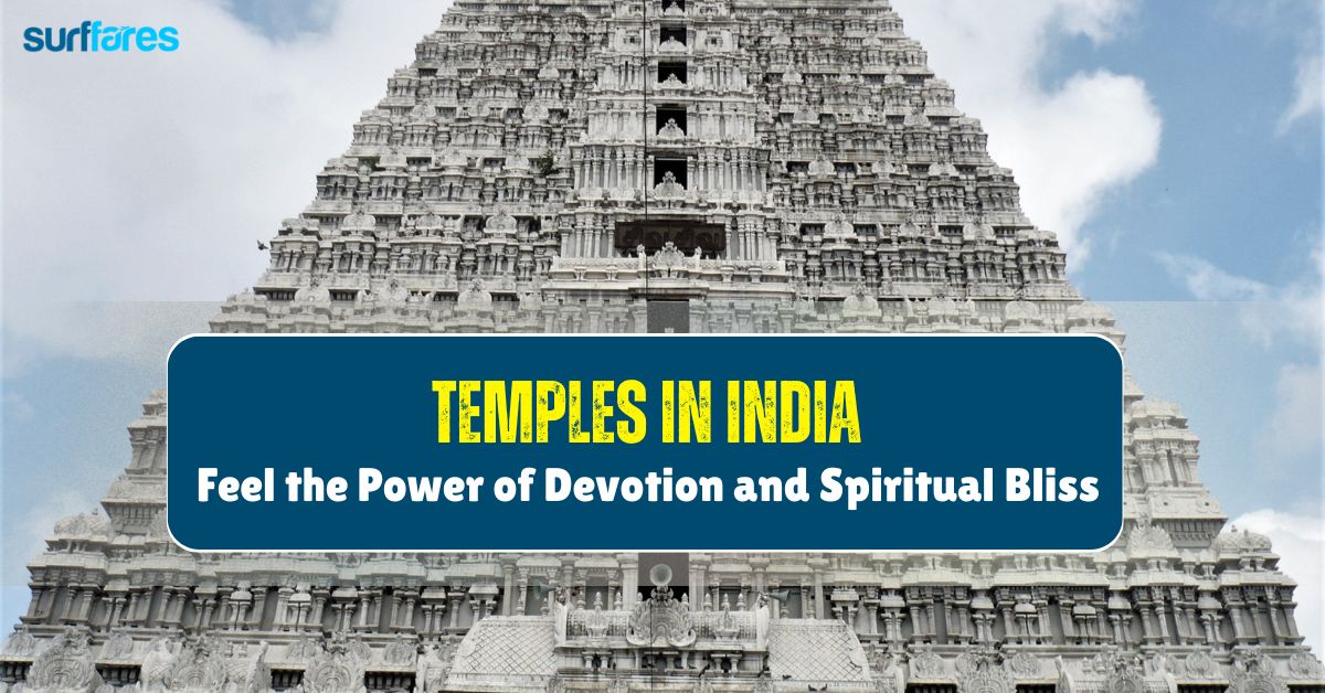 Top 10 Temples in India to Feel the Power of Devotion and Spiritual Bliss - Cheap Flights to India from USA and Canada | Best price guaranteed thumbnail