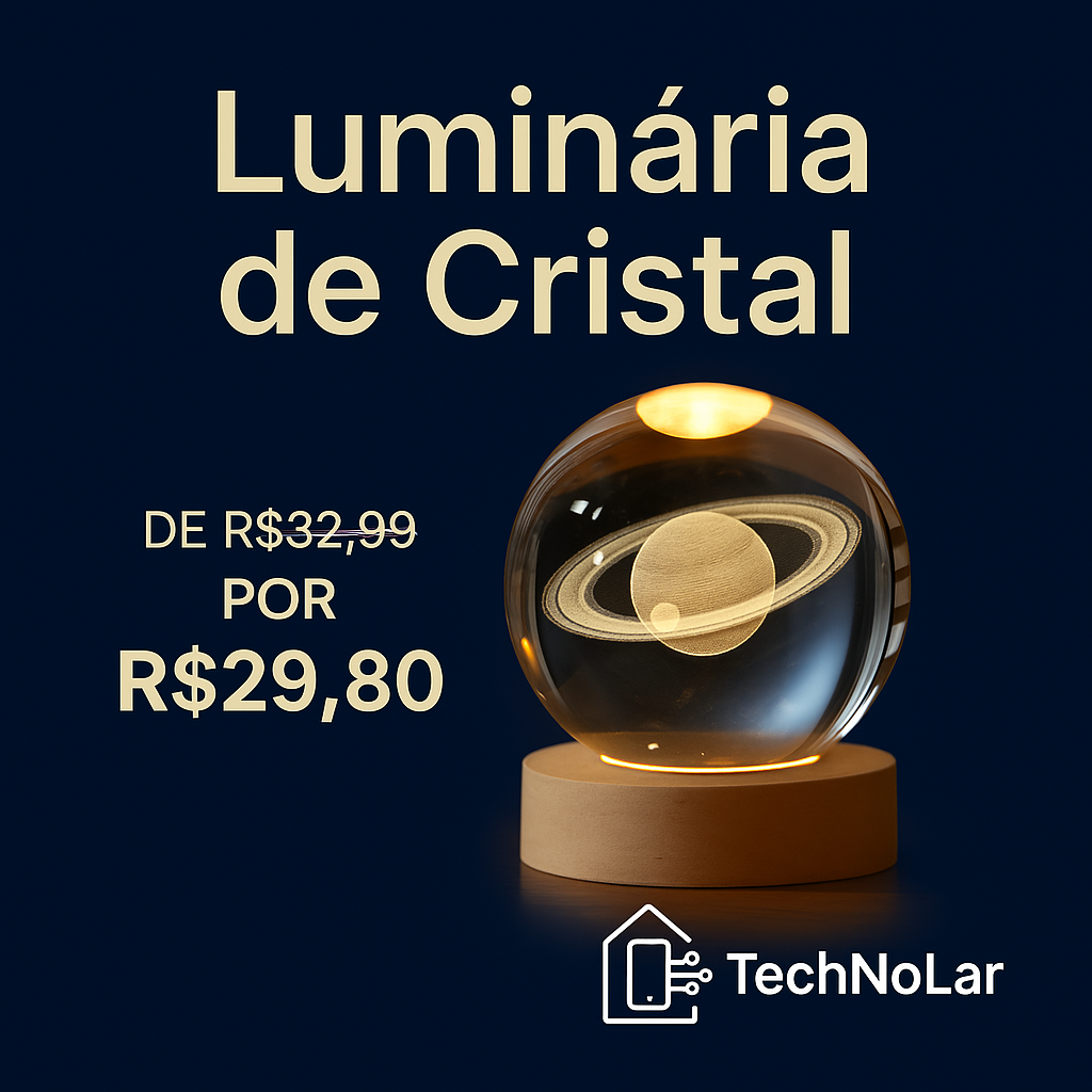 Luminária De Mesa Bola De Cristal thumbnail