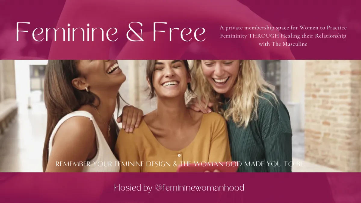 JOIN Feminine & Free Members Collective ($36/month) thumbnail