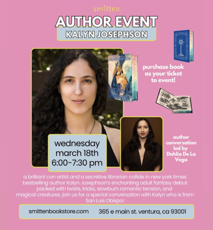 The Library of Amorlin Launch Event at Smitten Bookstore! 📖✨ thumbnail